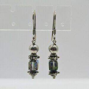 Silpada 925 Silver Crystal Earrings